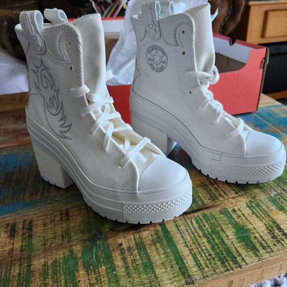 Converse Chuck 70 De Luxe Heel Western Hi Platform - Picture 5 of 5